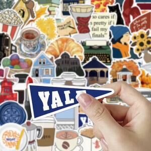 50pcs Gilmore Sticker Pack – Decals for Laptops, Water Bottles, Journals